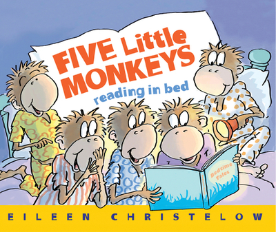 Five Little Monkeys Reading in Bed - 