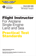 Flight Instructor Practical Test Standards for Airplane Single-Engine Land and Sea (2023): Faa-S-8081-6d