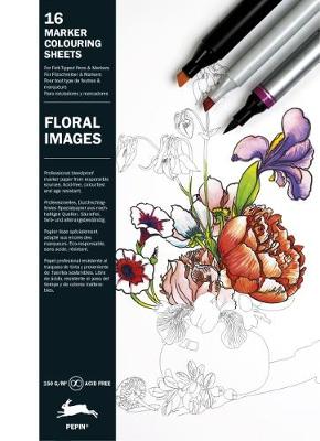 Floral Images: Marker Colouring Sheets - Van Roojen, Pepin