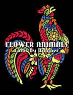 Flower Animals: Color By Number