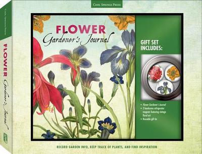 Flower Gardener's Journal & Magnet Gift Set: Record Garden Info, Keep Track of Plants, and Find Inspiration - Marden, Troy