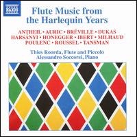 Flute Music from the Harlequin Years - Alessandro Soccorsi (piano); Thies Roorda (flute); Thies Roorda (piccolo)