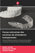 For?as extrusivas dos encaixes de alinhadores transparentes