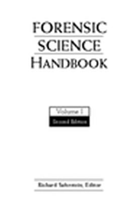 Forensic Science Handbook, Volume 1 - Saferstein, Richard