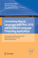 Formalizing Natural Languages with Nooj 2018 and Its Natural Language Processing Applications: 12th International Conference, Nooj 2018, Palermo, Italy, June 20-22, 2018, Revised Selected Papers