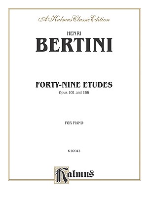 Forty-Nine Etudes, Op. 101 & 166 - Bertini, Henri (Composer)