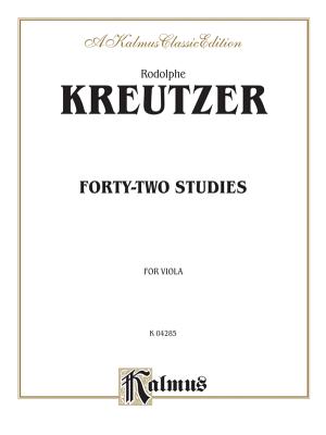 Forty-Two Studies - Kreutzer, Rudolphe (Composer)