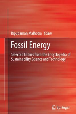 Fossil Energy: Selected Entries from the Encyclopedia of Sustainability Science and Technology - Malhotra, Ripudaman (Editor)