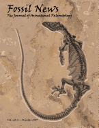 Fossil News: The Journal of Avocational Paleontology: Vol. 20, No. 4 (Winter 2017)