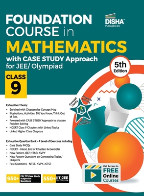 Foundation Course in Mathematics with Case Study Approach for JEE/ Olympiad Class 9 - 5th Edition - Disha Experts