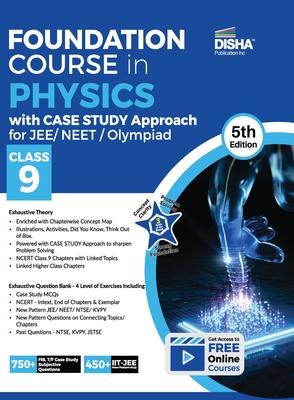 Foundation Course in Physics with Case Study Approach for JEE/ NEET/ Olympiad Class 9 - 5th Edition - Disha Experts