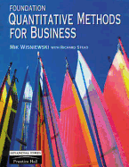Foundation Quantitative Methods for Business