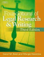 Foundations of Legal Research and Writing - Bast, Carol M, and Hawkins, Margie A