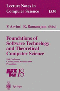 Foundations of Software Technology and Theoretical Computer Science: 18th Conference, Chennai, India, December 17-19, 1998, Proceedings
