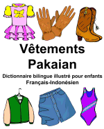 Franais-Indonsien Vtements/Pakaian Dictionnaire bilingue illustr pour enfants