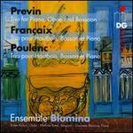 Franaix, Previn, Poulenc: Trios for Oboe, Bassoon and Piano