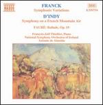 Franck: Symphonic Variations; D'Indy: Symphony on a French Mountain Air