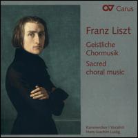 Franz Liszt: Geistliche Chormusik - Birgit Bachhuber (harp); Felix Heuser (baritone); Florin Paul (violin); Katja Pieweck (soprano); Nikolaj Budzyn (organ);...