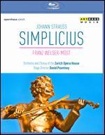 Franz Welser-Most: Johann Strauss - Simplicius [Blu-ray]