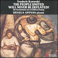 Frederic Rzewski: The People United Will Never Be Defeated - Ursula Oppens (piano)