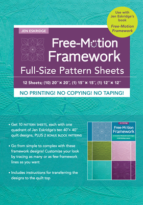 Free Motion Framework Full Size Pattern - Eskridge, Jen