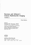 Freeman and Johnson's Clinical Radionuclide Imaging - Freeman, Leonard M