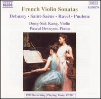 French Violin Sonatas - Dong-Suk Kang (violin); Pascal Devoyon (piano)