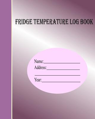 Fridge temperature log book - Joba Stationery