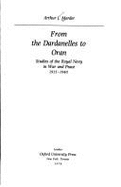 From Dardanelles to Oran
