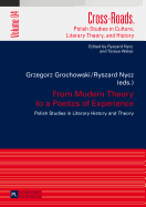 From Modern Theory to a Poetics of Experience: Polish Studies in Literary History and Theory