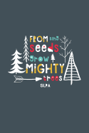 From Tiny Seeds Grow Mighty Slpa: A Gift Notebook for Speech-Language Pathology Assistants Who Make a Difference in the Life of a Child