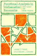 Functional Analysis in Mathematical Economics: Optimization Over Infinite Horizons - Telser, Lester G, and Graves, Robert L