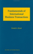 Fundamental International Business Transactions