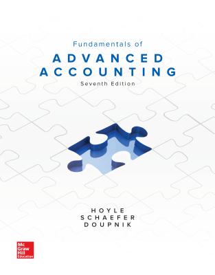 Fundamentals of Advanced Accounting - Hoyle, Joe Ben, and Doupnik, Timothy, and Schaefer, Thomas