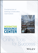 Fundamentals of Building Construction: Materials and Methods, 6e Interactive Resource Center Access Card - Allen, Edward, Aia, and Iano, Joseph