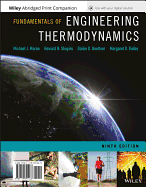 Fundamentals of Engineering Thermodynamics, 9e Wileyplus + Loose-Leaf