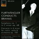 Furtwngler Conducts Brahms - Emanuel Brabec (cello); Willi Boskovsky (violin); Wilhelm Furtwngler (conductor)