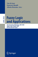 Fuzzy Logic and Applications: 5th International Workshop, Wilf 2003, Naples, Italy, October 9-11, 2003, Revised Selected Papers