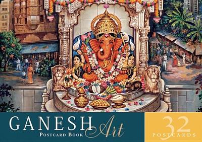 Ganesh Art Postcard Book: 32 Postcards - 