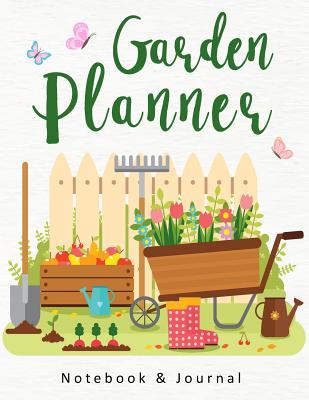 Garden Planner: Daily Tasks Planning Notebook Gardening Lover Journal Personal Garden Record Log Book 8.5x11 Inches - Creations, Michelia