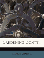 Gardening Don'ts