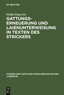 Gattungserneuerung und Laienunterweisung in Texten des Strickers