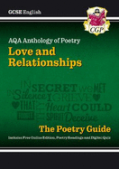 GCSE English AQA Poetry Guide - Love & Relationships Anthology inc. Online Edn, Audio & Quizzes: for the 2025 and 2026 exams