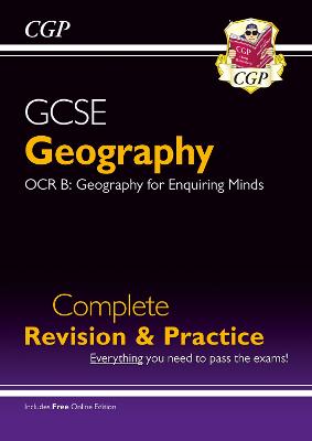 GCSE Geography OCR B Complete Revision & Practice includes Online Edition: for the 2025 and 2026 exams - CGP Books (Editor)