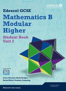 GCSE Mathematics Edexcel 2010: Spec B Higher Unit 2 Student Book