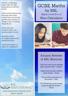 GCSE Maths by RSL, Higher Level (9-1), Non-Calculator: Practice Papers & Detailed Solutions (for All Exam Boards)