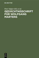 Ged?chtnisschrift f?r Wolfgang Martens