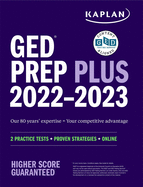 GED Test Prep Plus 2022-2023: 2 Practice Tests + Proven Strategies + Online