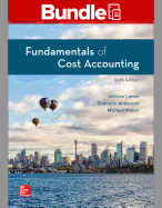 Gen Combo Fundamentals of Cost Accounting; Connect Access Card