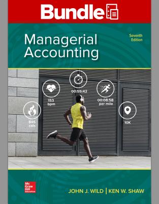 Gen Combo Looseleaf Managerial Accounting; Connect Access Card - Wild, John
